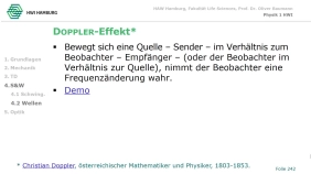 thumbnail of medium xPhy1: 4.2b Doppler-Effekt